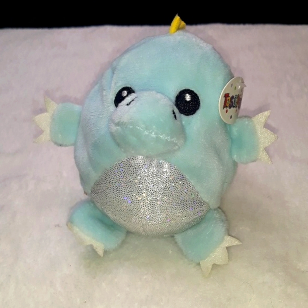 Ganz Tossimal Light Blue Dinosaur
